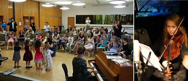 Anna Vainshtein sello Music camp Finland 2018